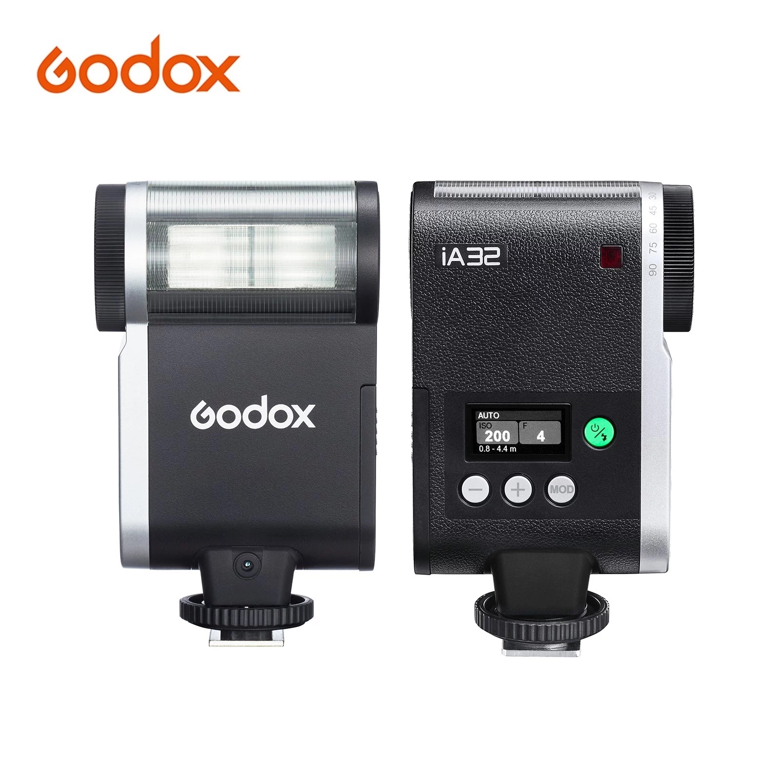Photography Lighting Material - Godox iA32 オンカメラフラッシュ GN15 カメラスピード​​ライト Canon