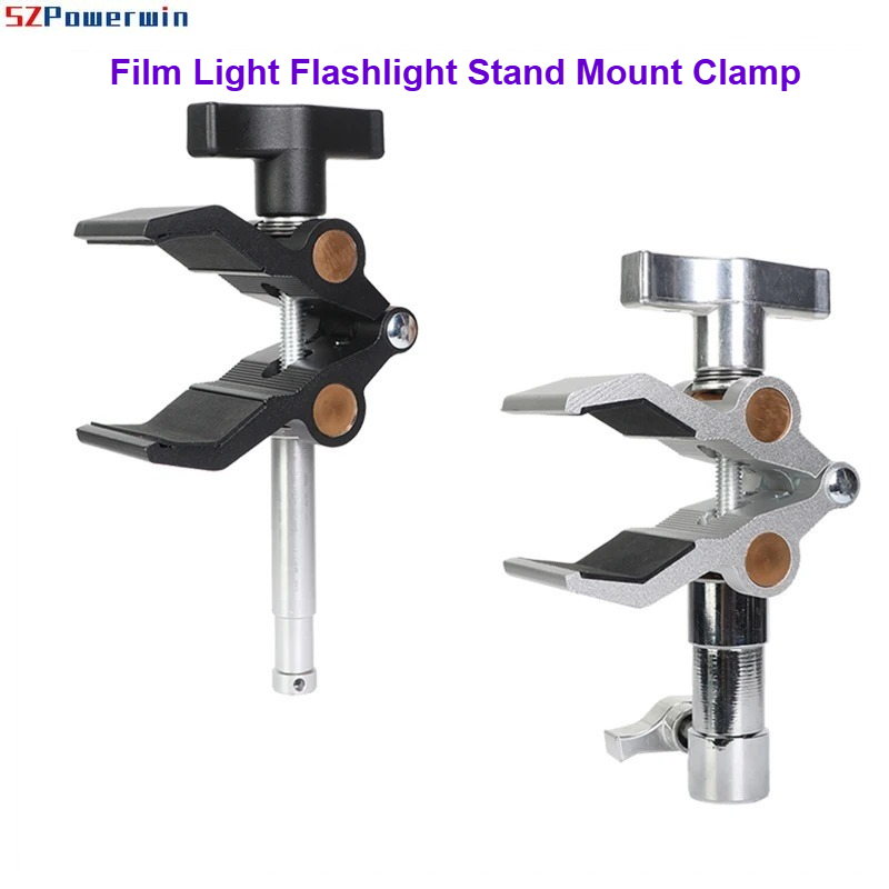 Photography Lighting Material - ヘビーデューティーシネクランプフィルムライト懐中電灯スタンドマウントクランプ多目的強力な写真スタジオ機器アダプター