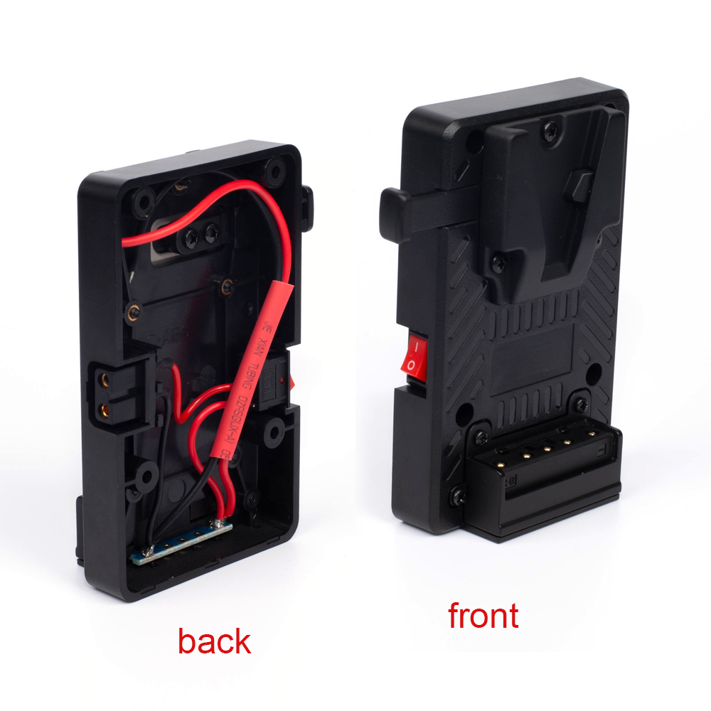 V Mount Battery - 小型のコンパクトなナノDタップVマウントバッテリー、カメラ用の対応プレート、ドリージンバル、LED電源、Vロック照明、diy v5