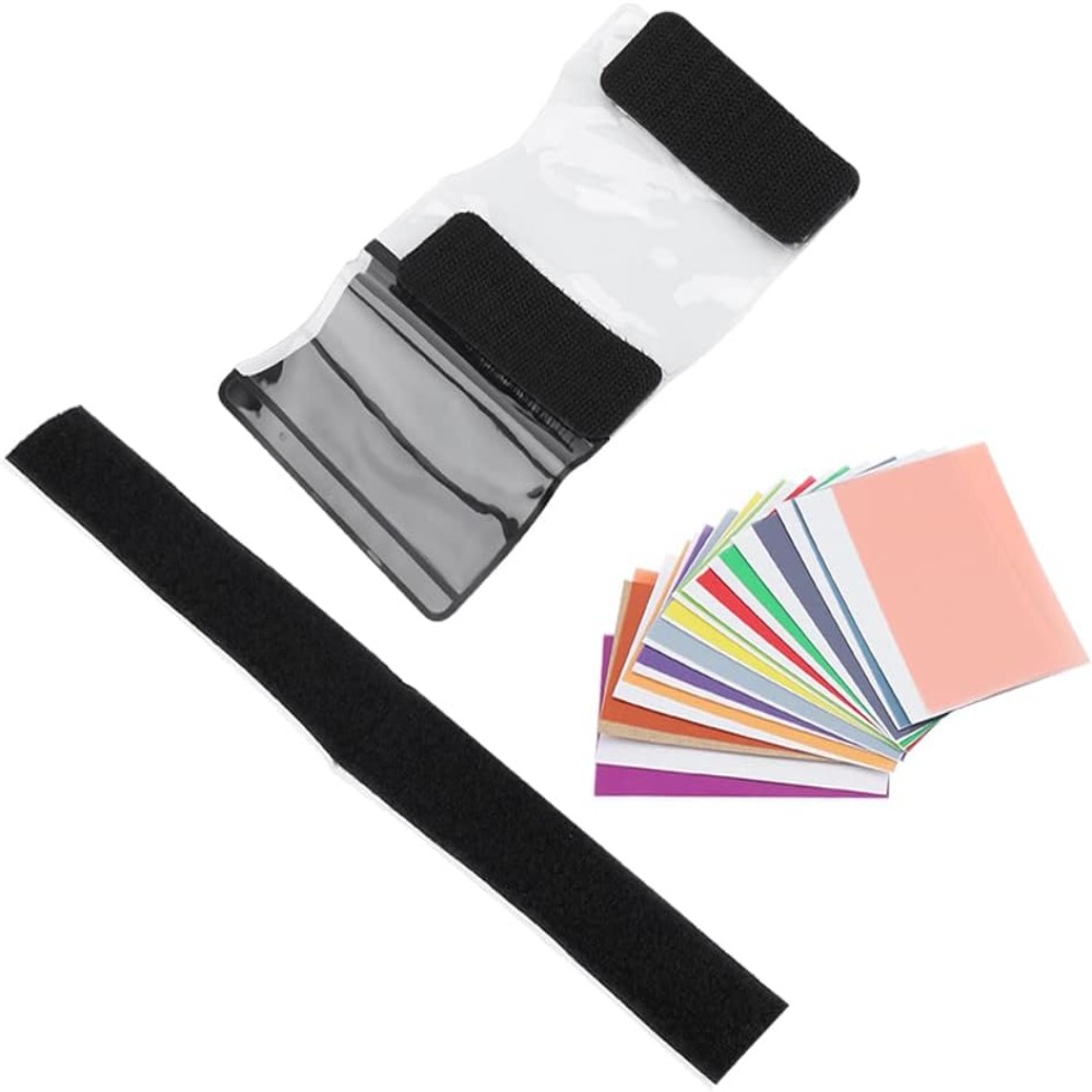 Photography Lighting Material - 2セット 12色 カラーコレクションジェル PVC素材 透明デザイン ライトジェルフィルター