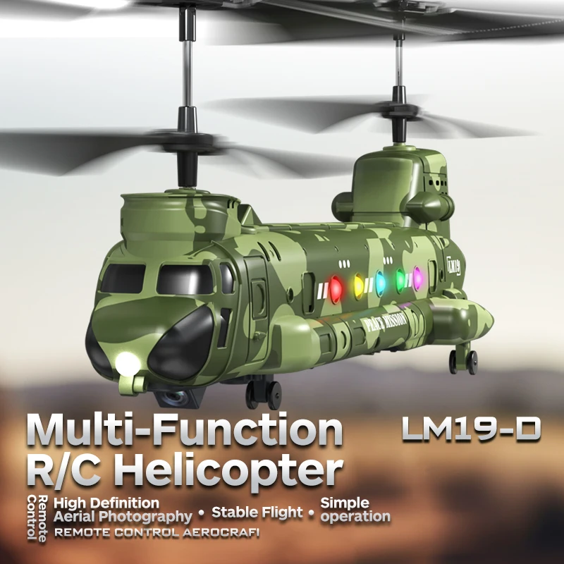 Photography Lighting Beginners - 480Pカメラ搭載RCヘリコプター LEDライト付き 2.4Gリモコン航空機 空撮ドローン おもちゃ R/C飛行機モデル