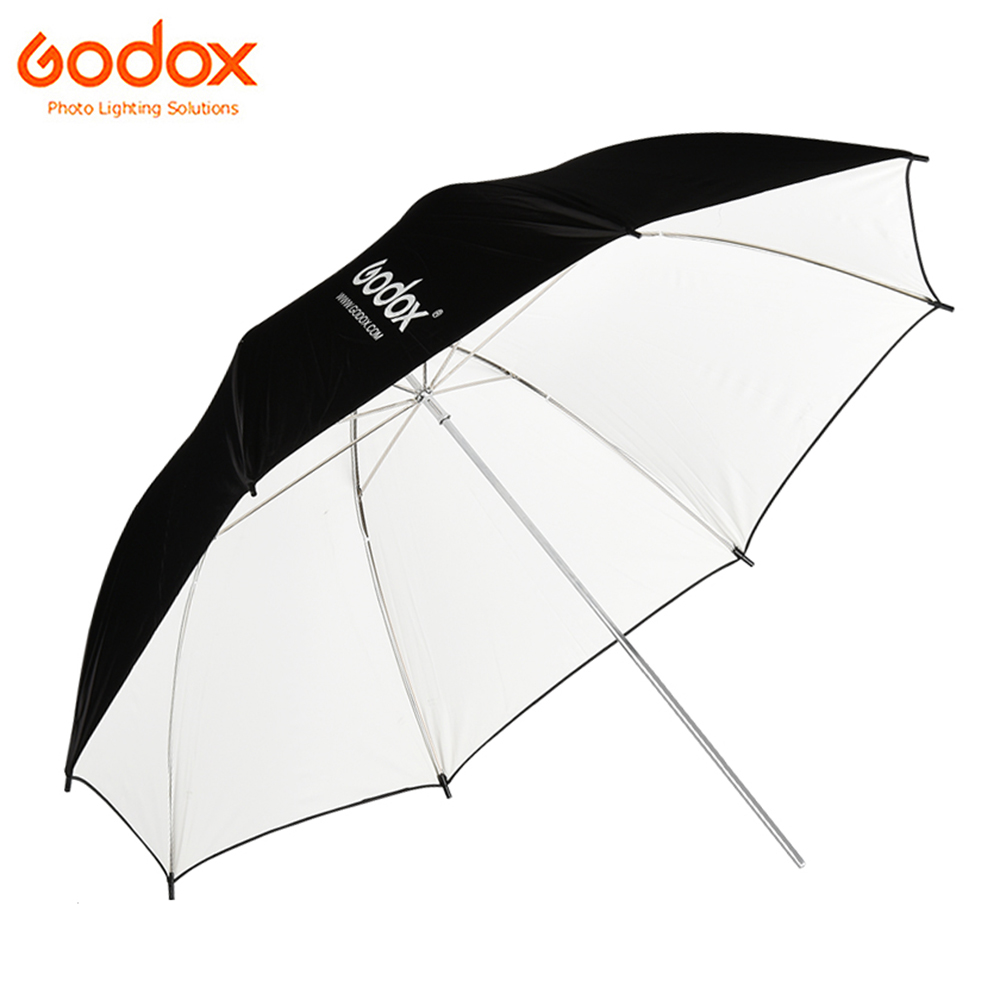 Photography Lighting Umbrella - Godox-フォトスタジオソフトディフューザー,反射傘,カメラ写真,フラッシュ,スピードライト,黒,白,33インチ,83cm