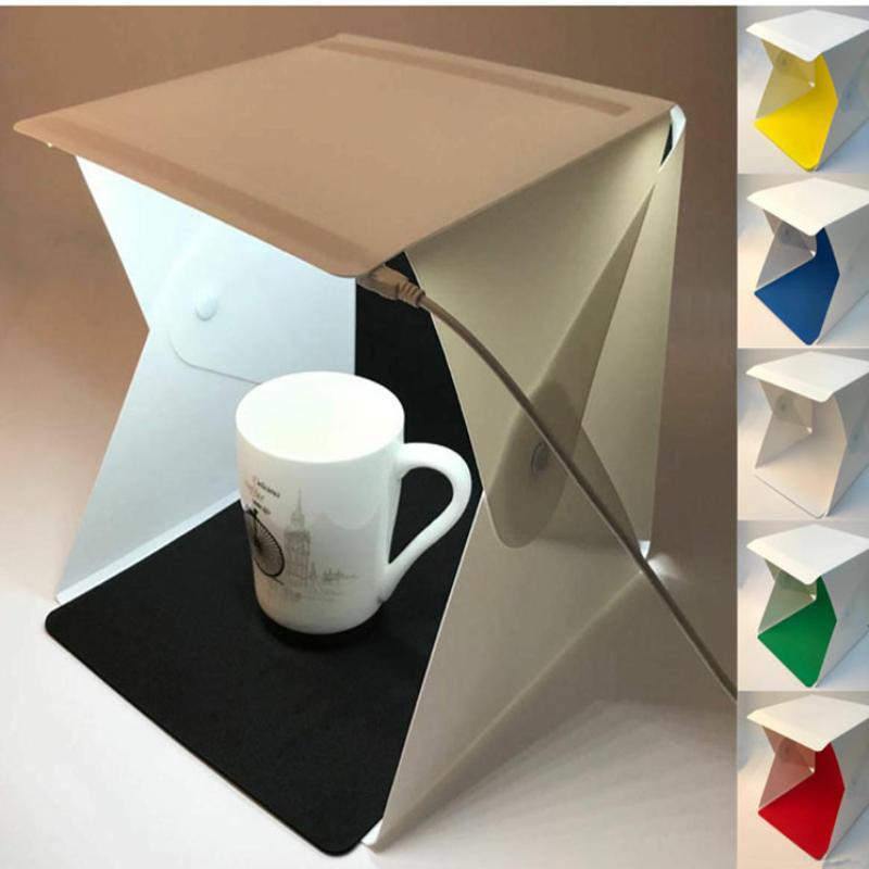 【C】ポータブルLEDフォトスタジオライトボックス折りたたみ - Photography Lighting Case のレビューと価格