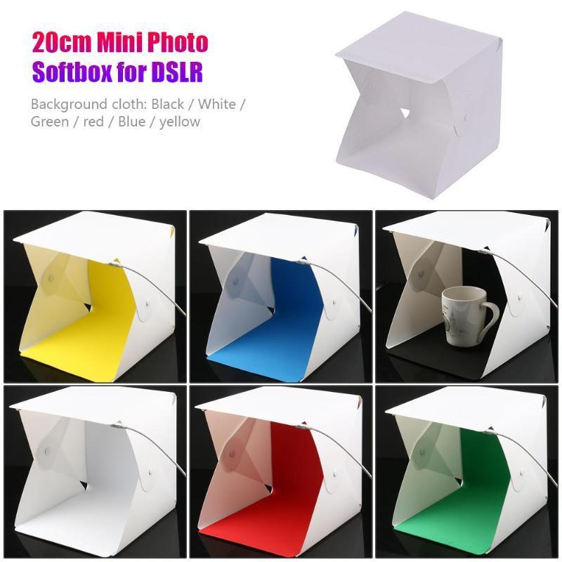 【C】ポータブルLEDフォトスタジオライトボックス折りたたみ - Photography Lighting Case のレビューと価格
