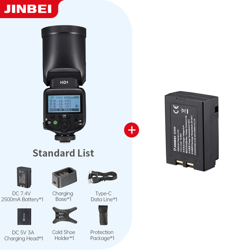 JINBEI HD-1ラウンドヘッドHSSスピードライト屋外 - Photography Lighting Outdoor のレビューと価格