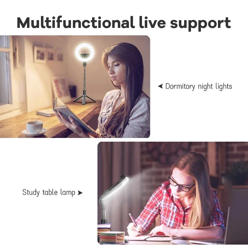 4 In 1 ワイヤレス Bluetooth Selfie  - Photography Lighting Stick のレビューと価格