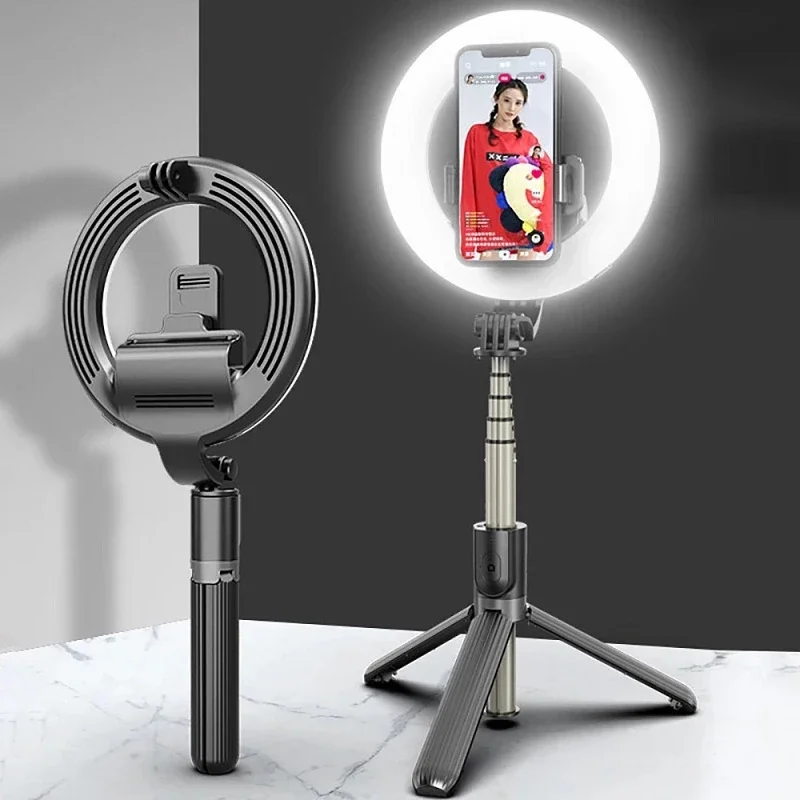 4 In 1 ワイヤレス Bluetooth Selfie  - Photography Lighting Stick のレビューと価格