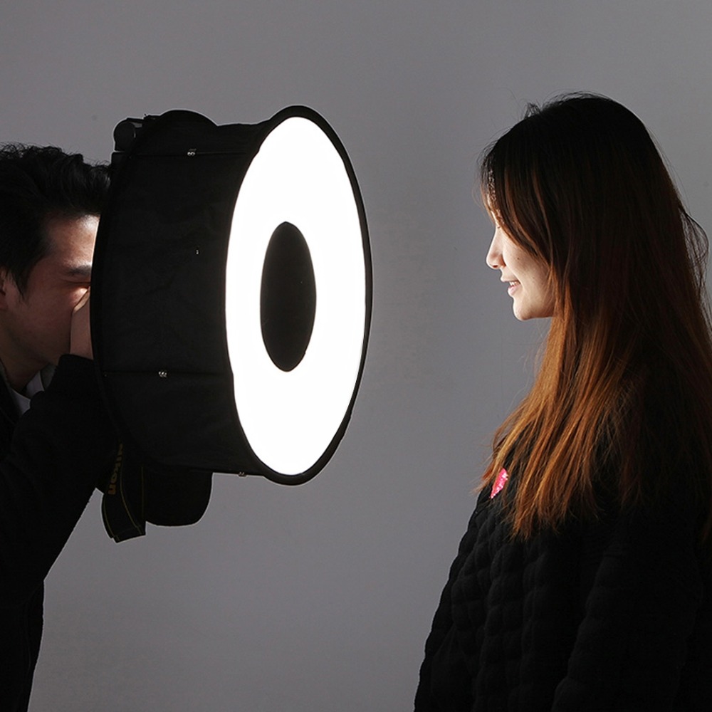 45cmリングソフトボックス、スピードライト用ラウンド型フラ - Photography Lighting Case のレビューと価格