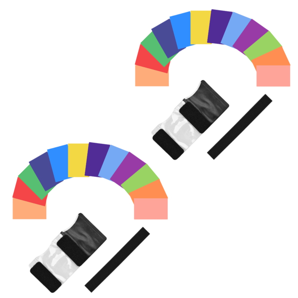 2セット 12色 カラーコレクションジェル PVC素材 透明 - Photography Lighting Material のレビューと価格