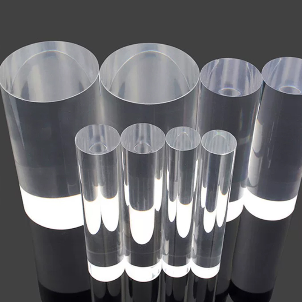 長さ 500 ミリメートル透明固体ライトガイド丸棒壊れにくい - Photography Lighting Guide のレビューと価格
