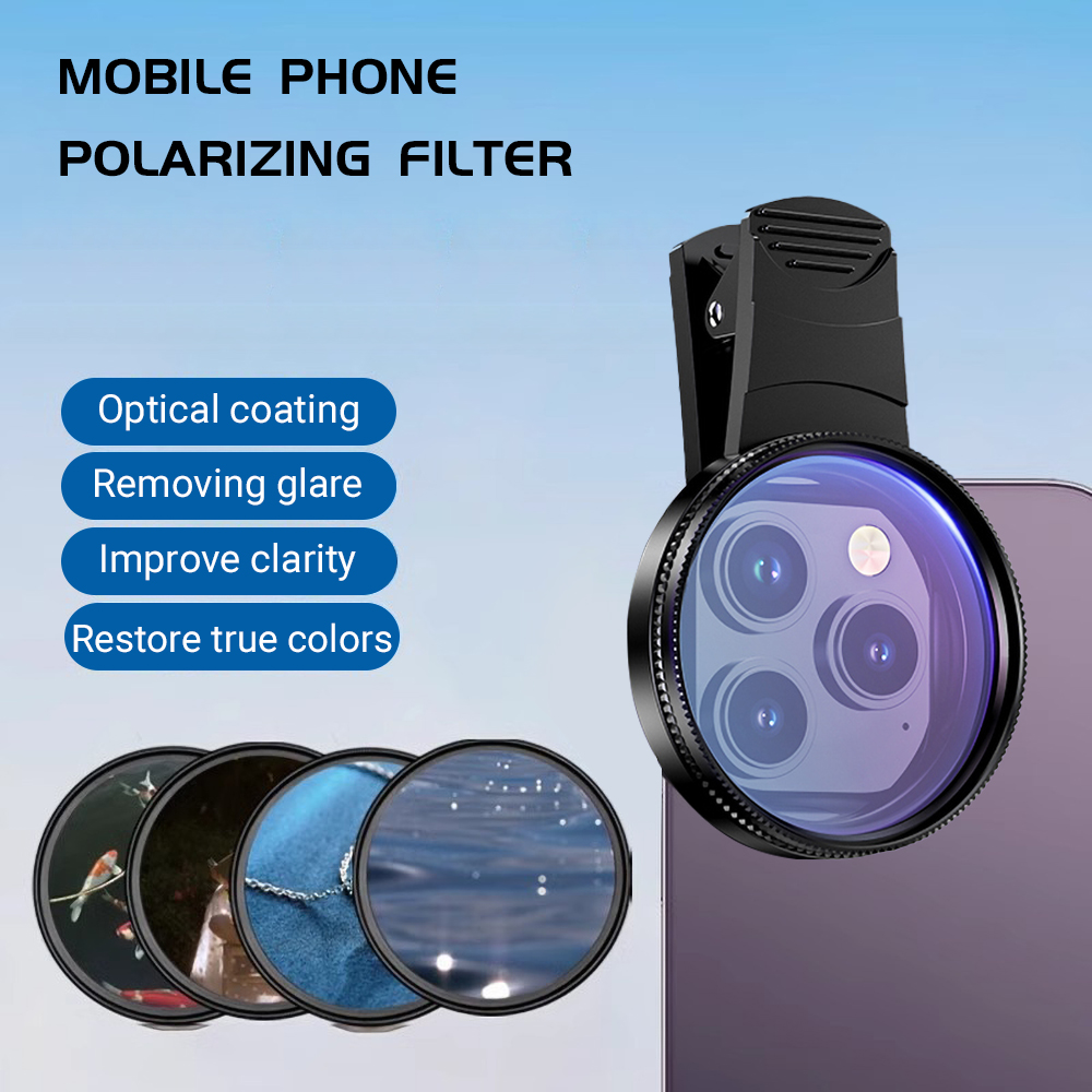 52mm クリップオンスマートフォンカメラフィルターキット  - Photography Lighting Beginners のレビューと価格