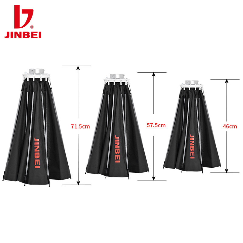 JINBEI 65 クイックオープンパラボリックプライオソフ - Lighting In Photography Studio のレビューと価格
