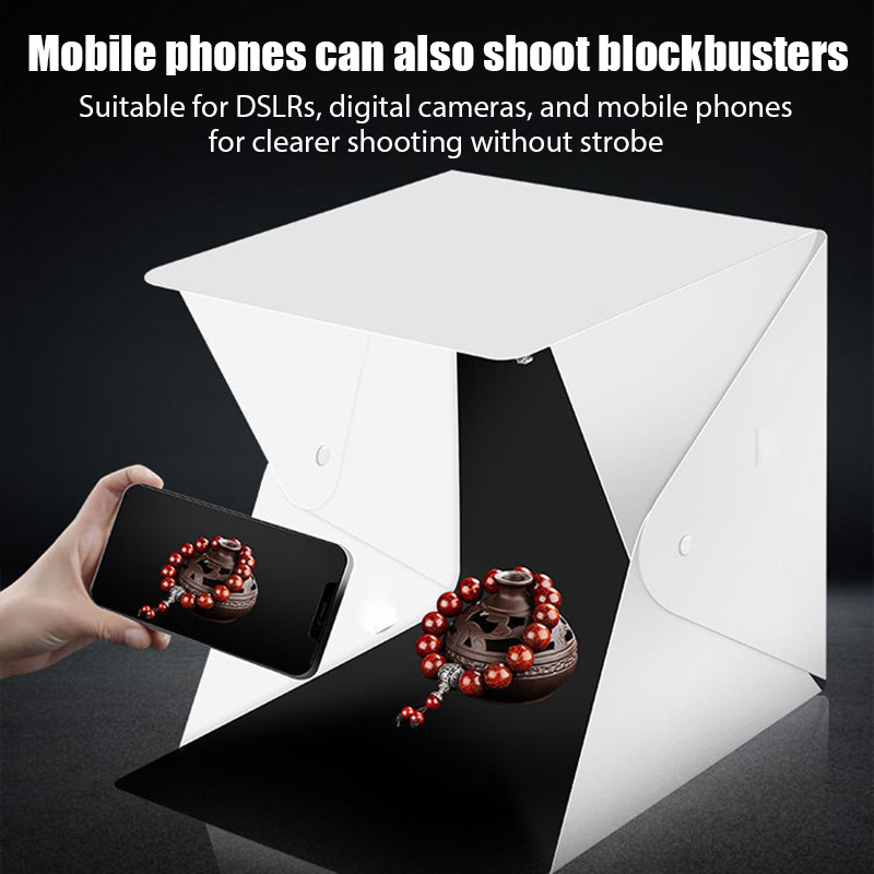 ライトボックス ミニフォトスタジオボックス 23*22*24 - Photography Lighting Case のレビューと価格