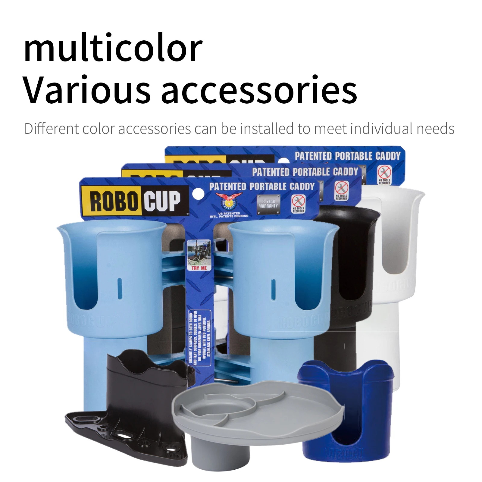 RoboCup クランプオンカップホルダー キャディカップト - Photography Lighting Material のレビューと価格