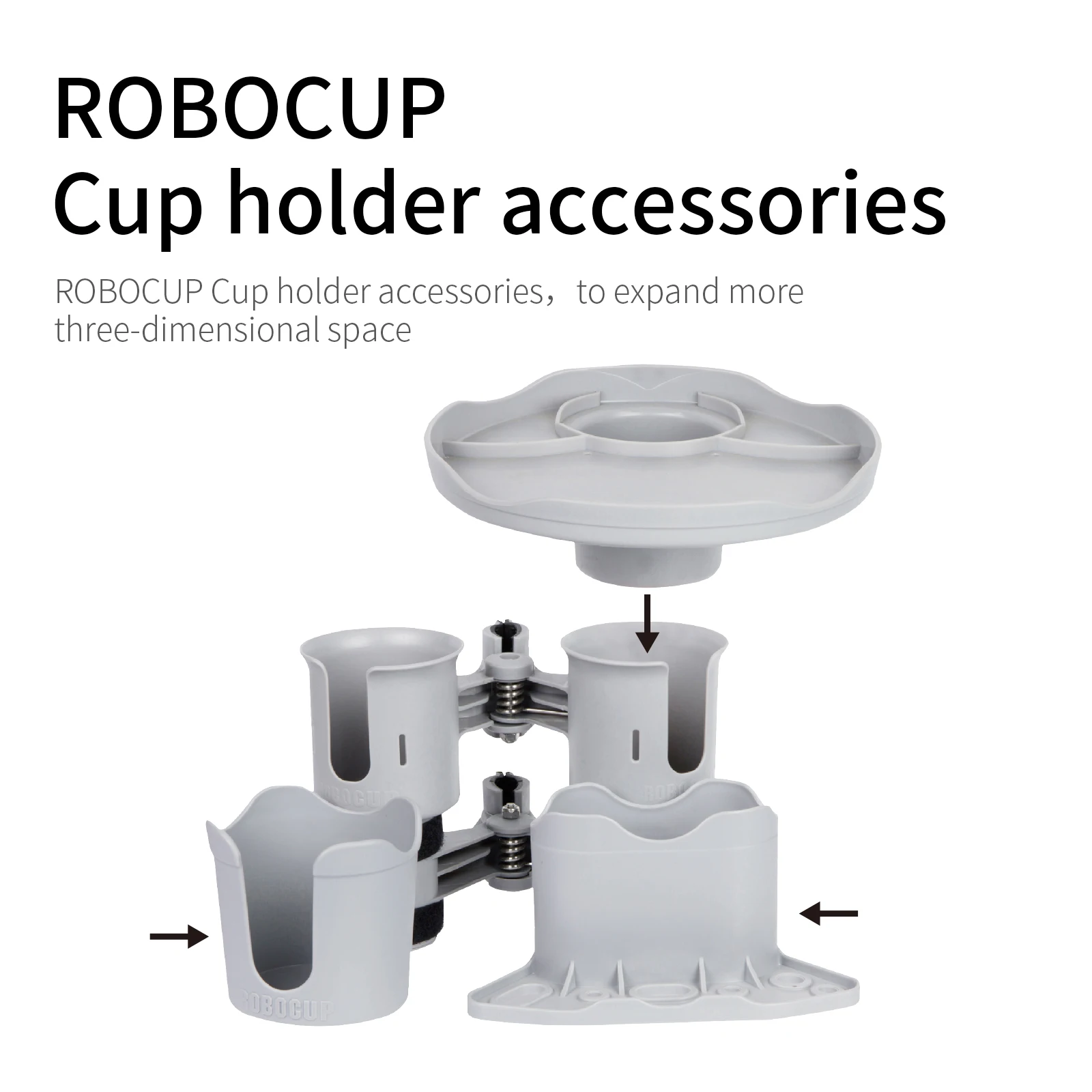RoboCup サポートカップホルダー クランプオンキャディ - Photography Lighting Material のレビューと価格