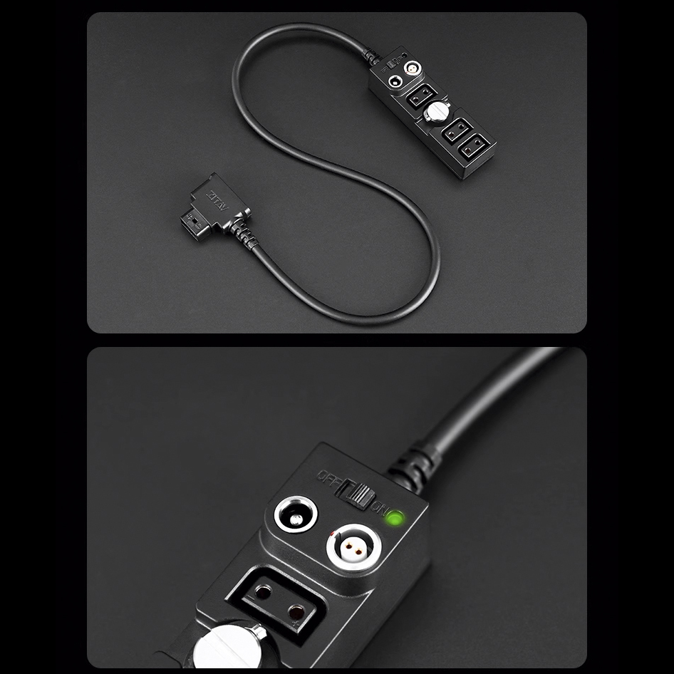 アダプター-DCハブ,円形コネクタ,5in 1,dタップ,2 - Photography Lighting Material のレビューと価格