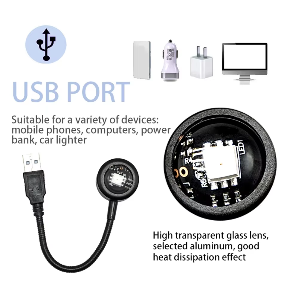 HOMEFISH LED サンセットプロジェクションランプ  - Photography Lighting Mood のレビューと価格