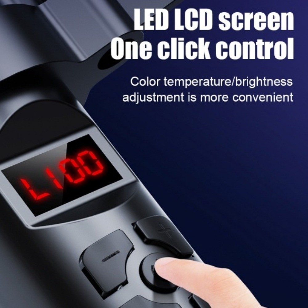 ハンドヘルド LED RGB ライトスティック カラフルな  - Photography Lighting Stick のレビューと価格