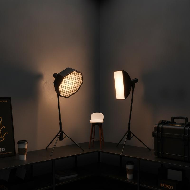 1/12ミニスタジオライトソフトボックスモデル三脚写真撮影用 - Photography Lighting Layout のレビューと価格