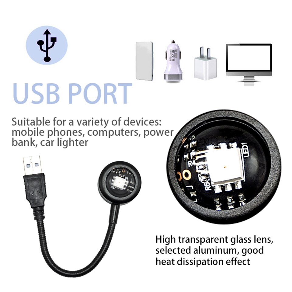 ZK40 LED サンセットランプ常夜灯 USB プロジェク - Photography Lighting Mood のレビューと価格